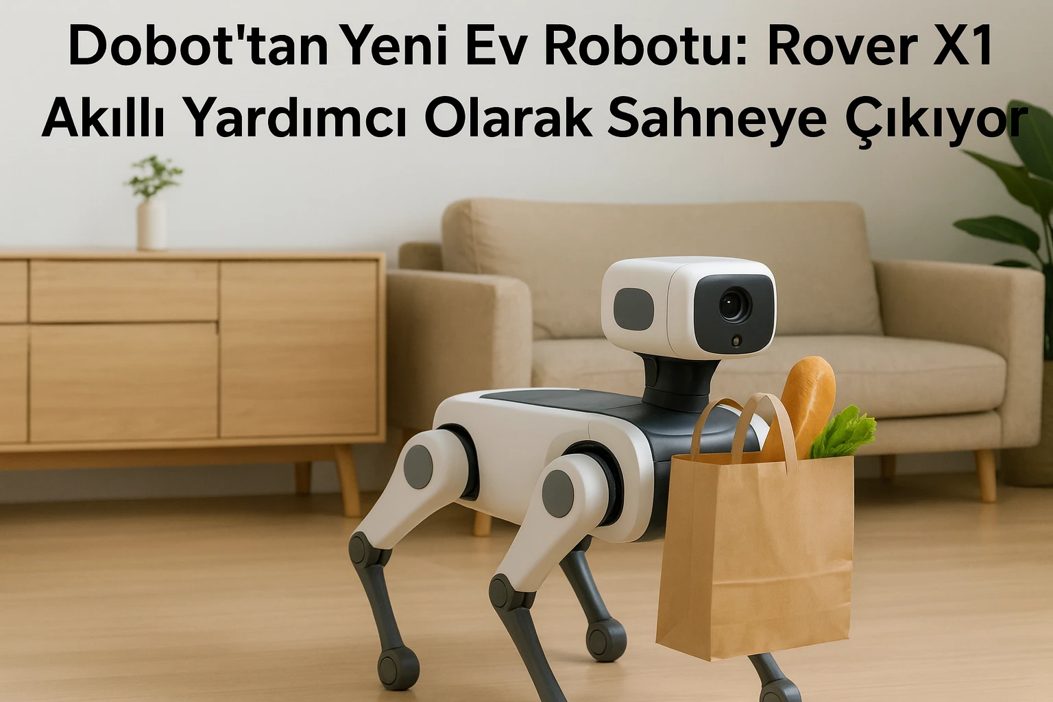 Dobot’tan Yeni Ev Robotu: Rover X1 Akıllı Yardımcı Olarak Sahneye Çıkıyor