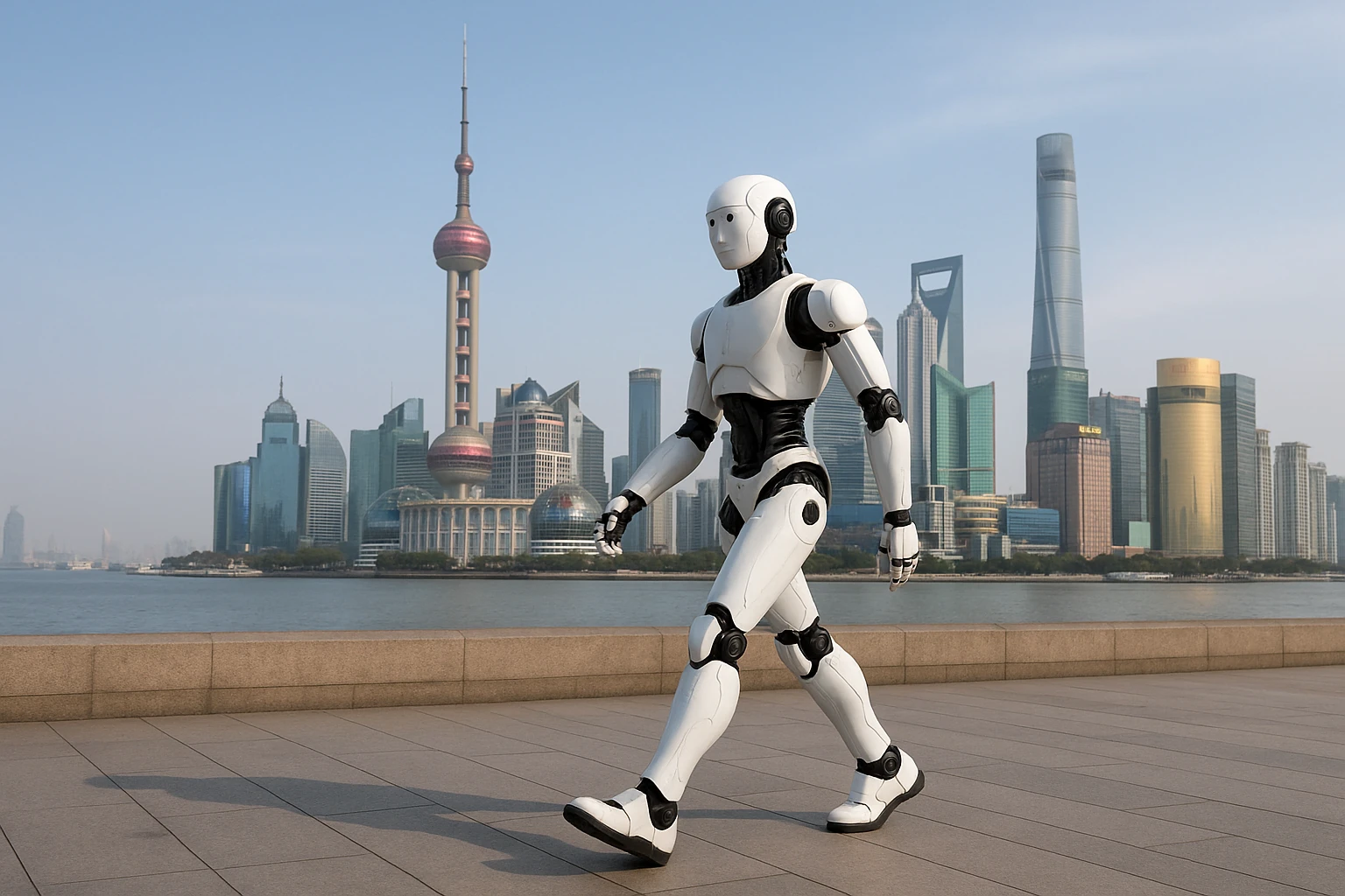 Çin’in İnsansı Robotu 106 Kilometrelik Yürüyüşle Tarihe Geçti